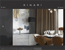 Tablet Screenshot of kinaridesign.com